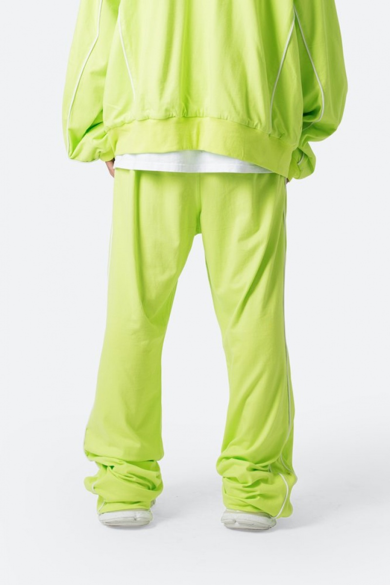 Pantalon De Survetement Mnml Oversized Jersey Piste Pants Acid Lime  | JAL-7570697