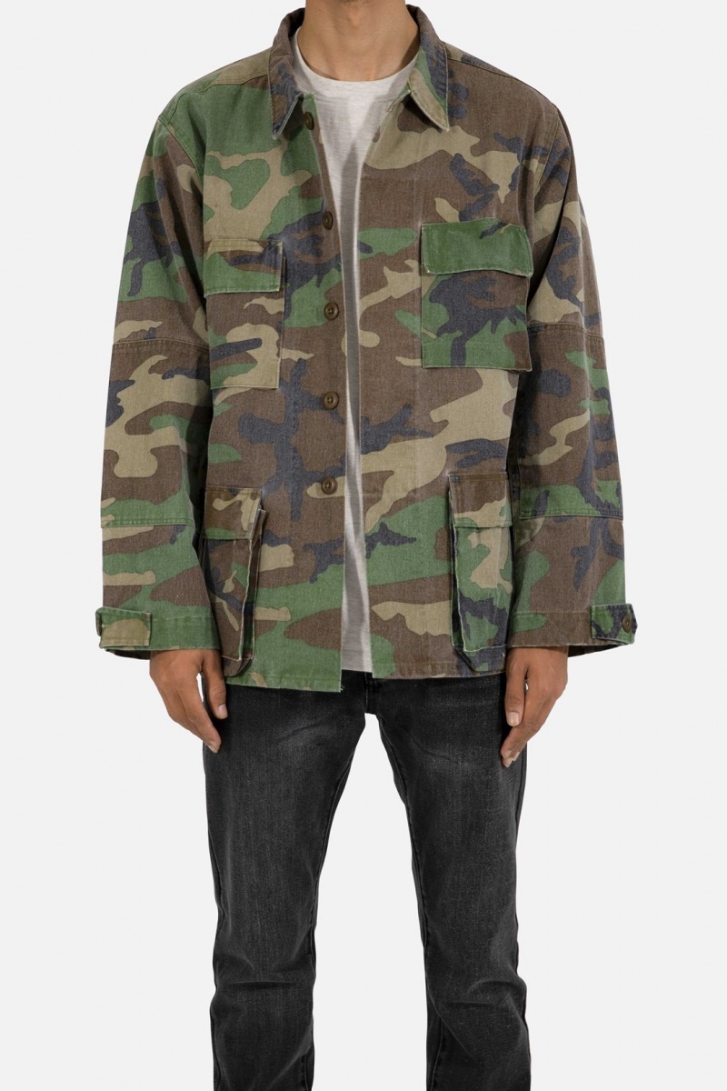 Chemises Mnml M65 Shirt Camouflage Homme | QGN-0529335