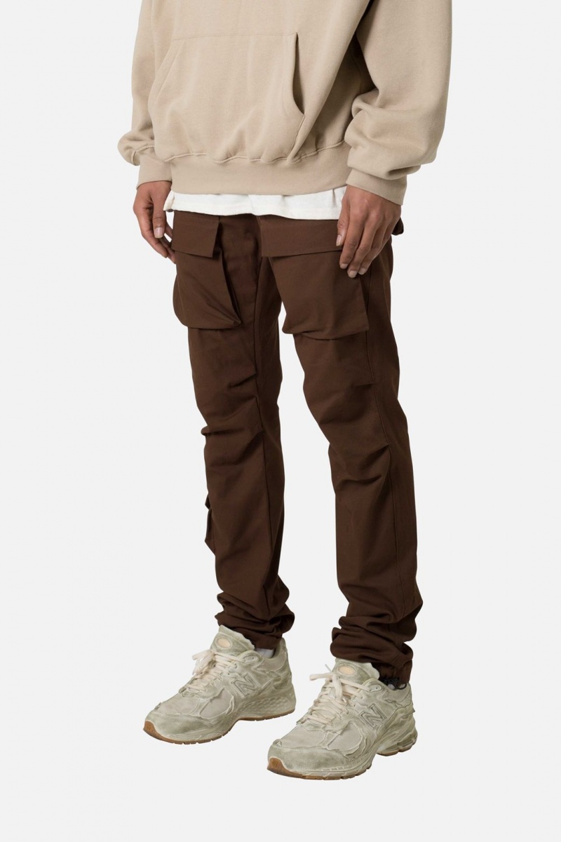 Cargos Mnml Twill Utility Cargos Pants Marron  | EFT-1820050