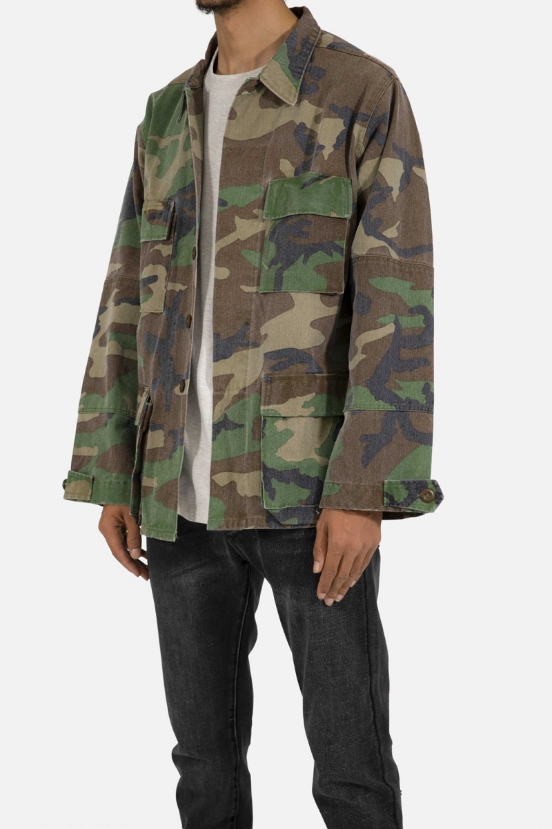 Chemises Mnml M65 Shirt Camouflage Homme | QGN-0529335