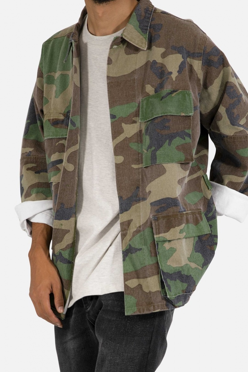 Chemises Mnml M65 Shirt Camouflage Homme | QGN-0529335