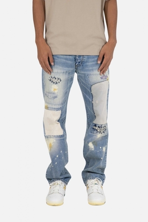 Baggy Denim Mnml V274 Baggy Denim Bleu Homme | EVV-0120082