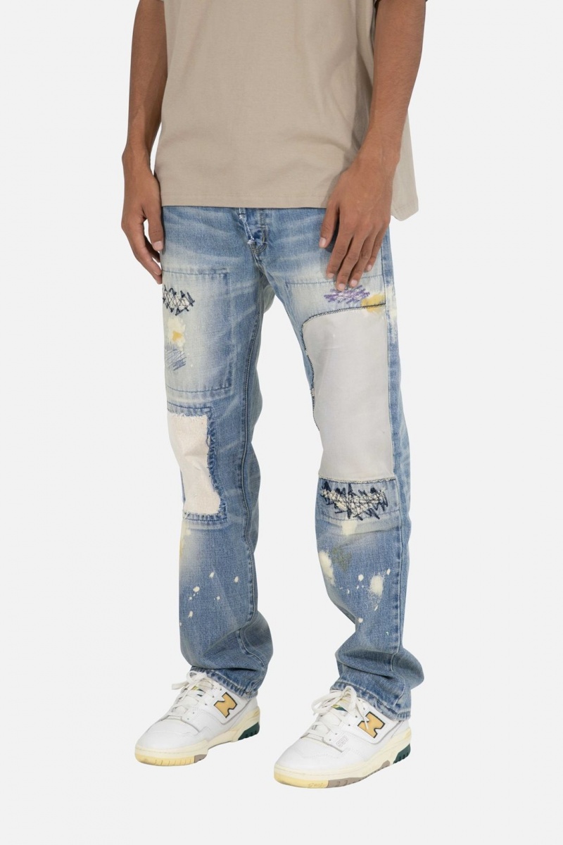 Baggy Denim Mnml V274 Baggy Denim Bleu Homme | EVV-0120082