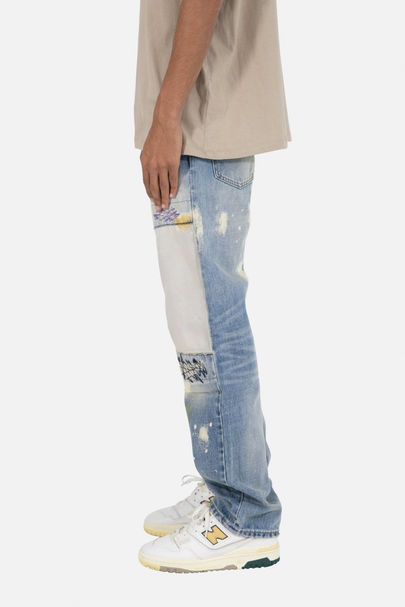 Baggy Denim Mnml V274 Baggy Denim Bleu Homme | EVV-0120082