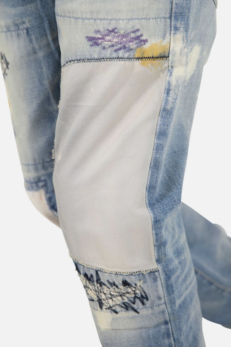 Baggy Denim Mnml V274 Baggy Denim Bleu Homme | EVV-0120082