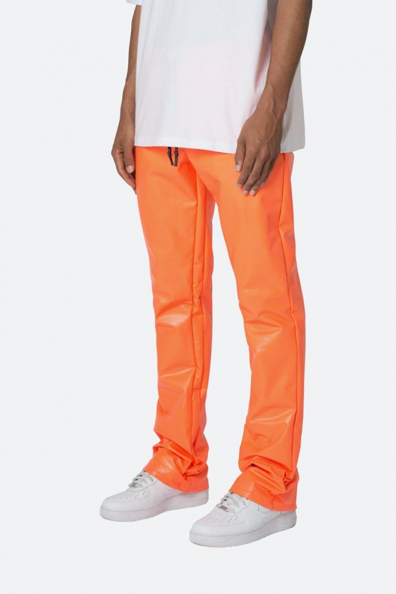 Pantalon Survêtement Mnml Coated Mince Flare Sweatpants Orange  | LQS-1091423