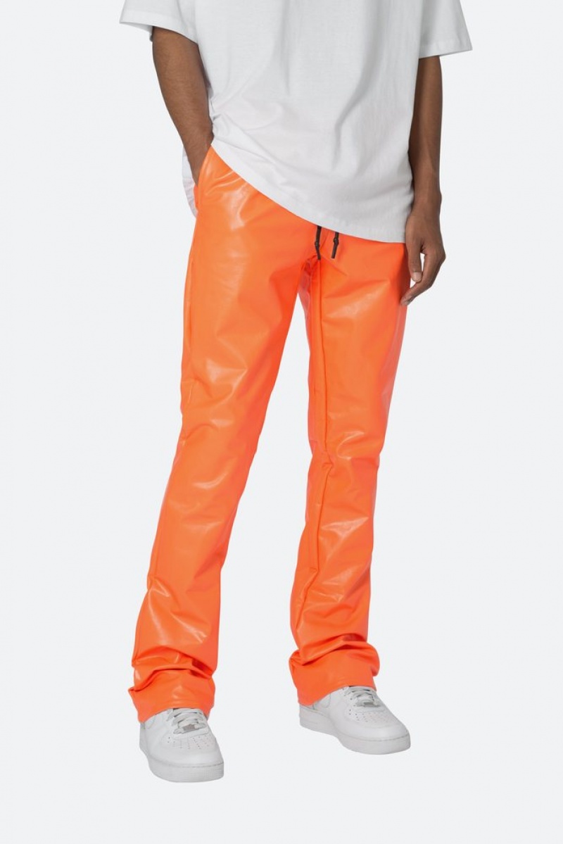 Pantalon Survêtement Mnml Coated Mince Flare Sweatpants Orange  | LQS-1091423