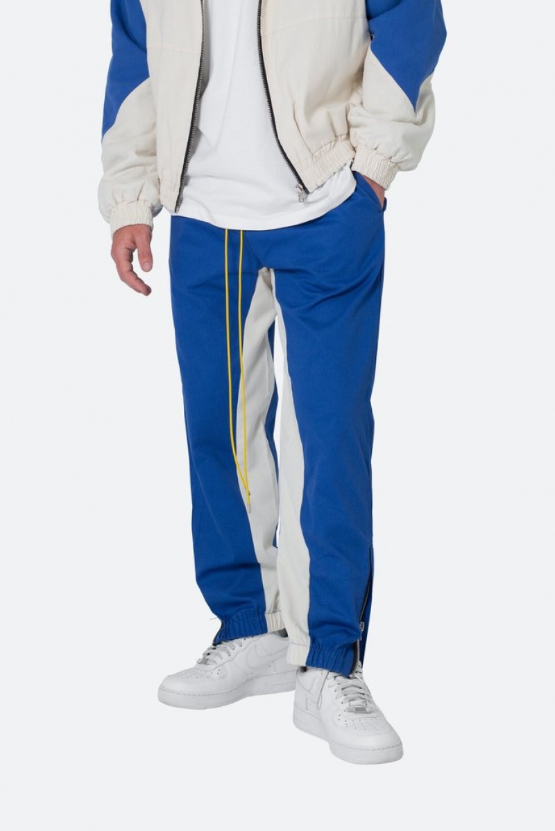 Pants & Chinos Mnml Twill Racing Pants Blue/Natural  | UGN-2441574