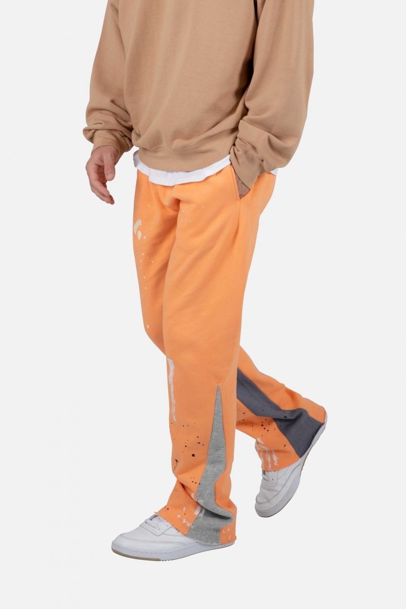 Pantalon Survêtement Mnml Contrast Bootcut II Sweatpants Orange  | ZFZ-9148038