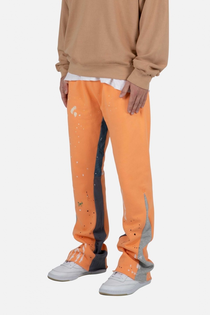 Pantalon Survêtement Mnml Contrast Bootcut II Sweatpants Orange  | ZFZ-9148038