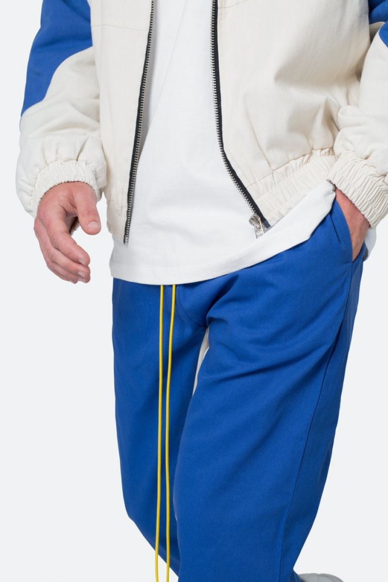 Pants & Chinos Mnml Twill Racing Pants Blue/Natural  | UGN-2441574