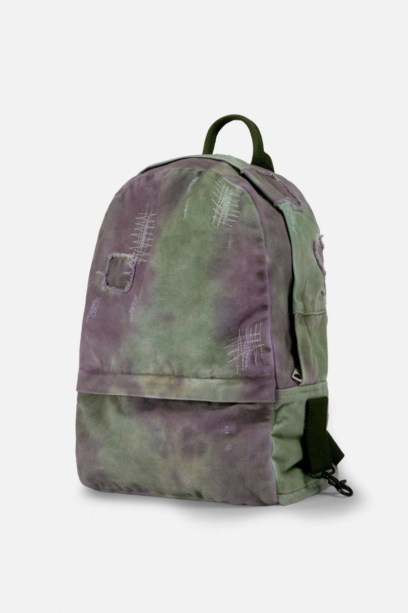 Sacs Mnml Tie Dyed Backpack Violette Homme | TQK-8716620