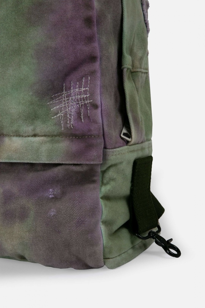 Sacs Mnml Tie Dyed Backpack Violette Homme | TQK-8716620