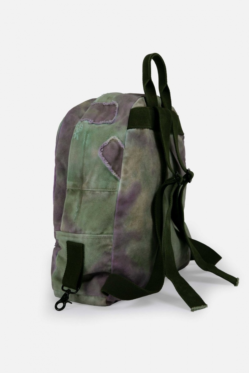 Sacs Mnml Tie Dyed Backpack Violette Homme | TQK-8716620