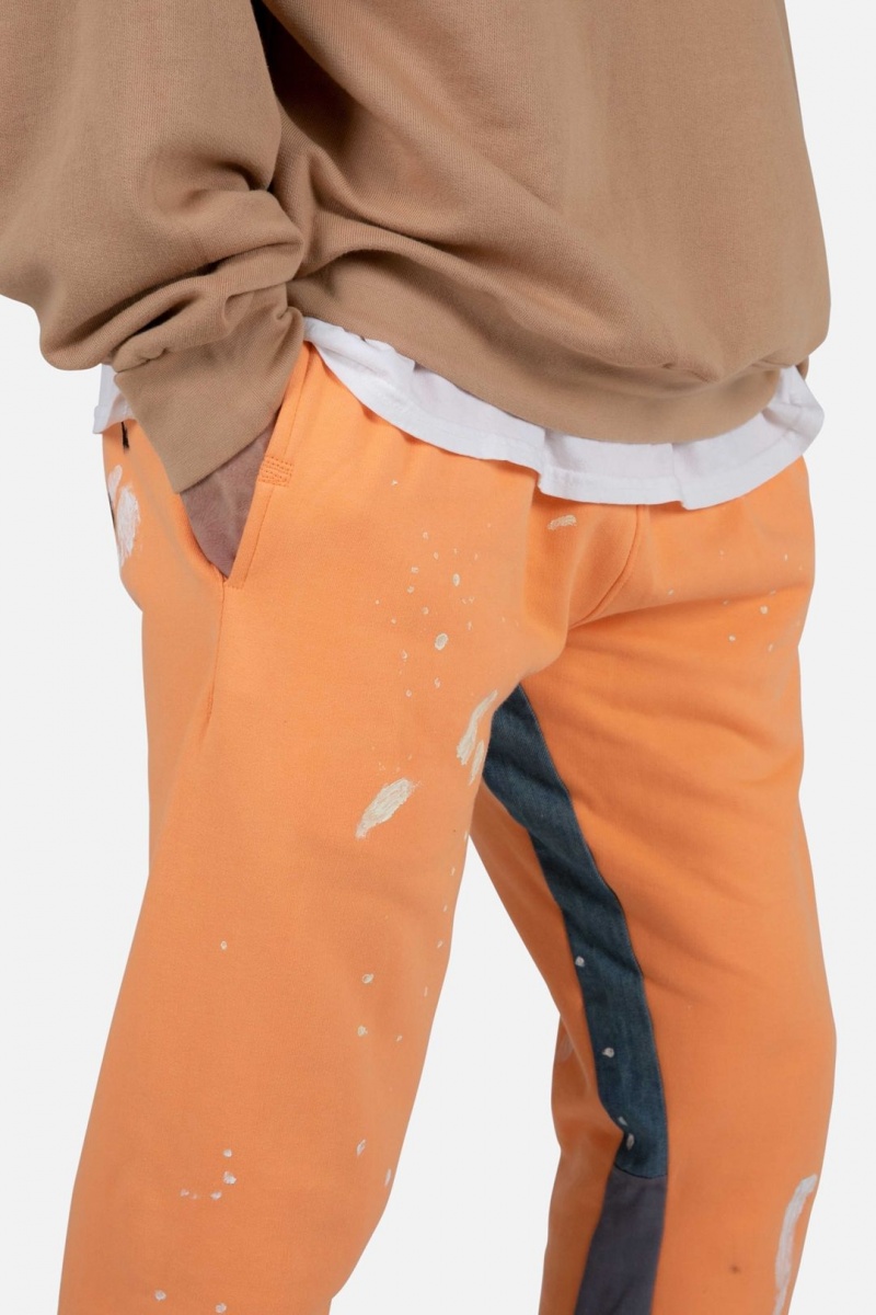 Pantalon Survêtement Mnml Contrast Bootcut II Sweatpants Orange  | ZFZ-9148038